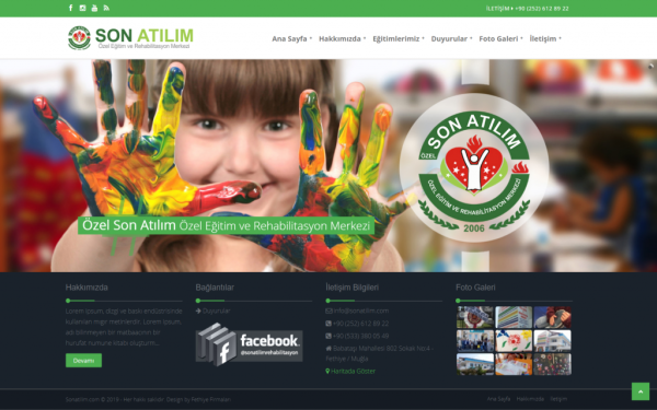 Web Sayfamız Açılmıştır.